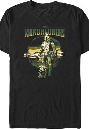 The Mandalorian Season Three Poster Star Wars T-Shirt