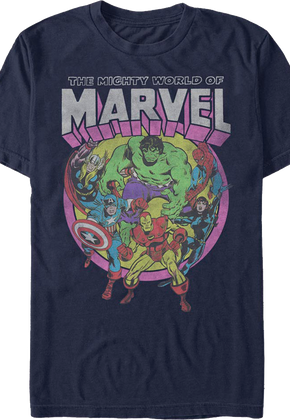 The Mighty World Of Marvel T-Shirt