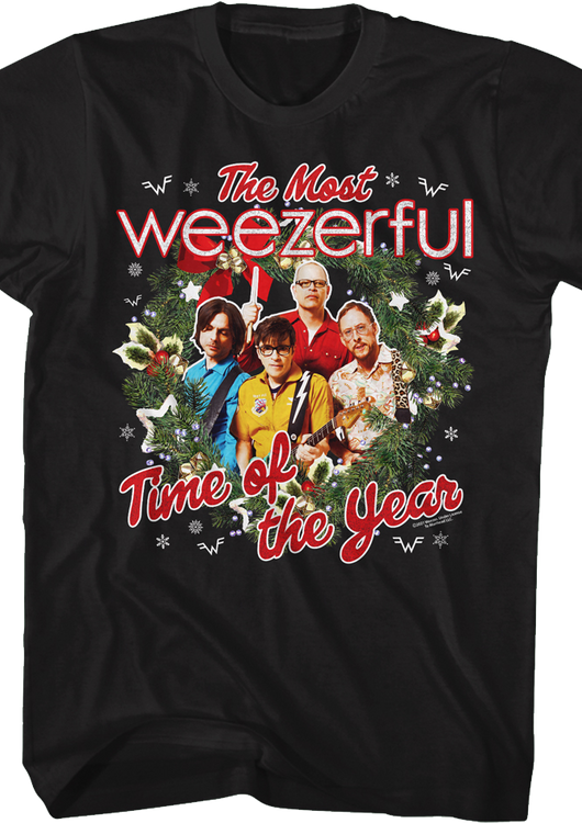 The Most Weezerful Time of the Year Weezer T-Shirt - main product image