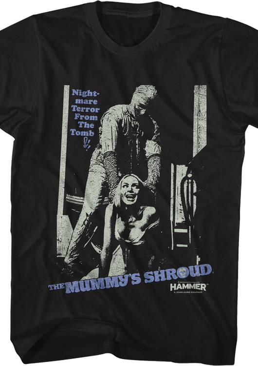 The Mummy's Shroud Hammer Films T-Shirt - main product image