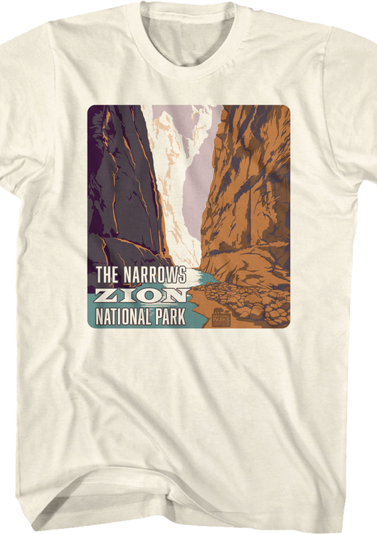 The Narrows Zion National Park T-Shirt - main product image