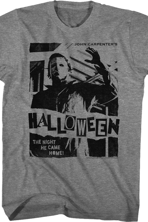The Night Michael Myers Came Home Halloween T-Shirtmain product image