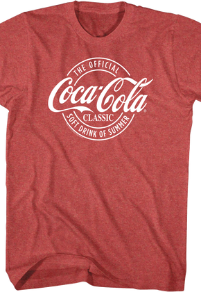 The Official Soft Drink Of Summer Coca-Cola T-Shirt