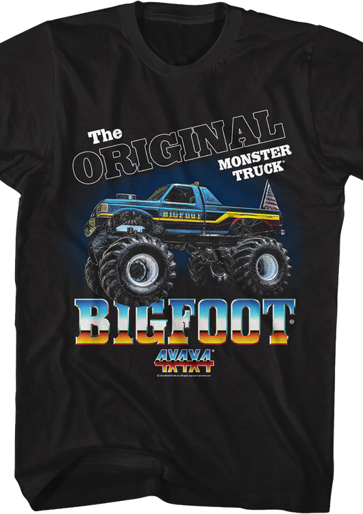 The Original Monster Truck Bigfoot T-Shirt - main product image