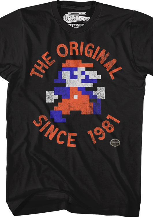 The Original Since 1981 Super Mario Bros. T-Shirt - main product image