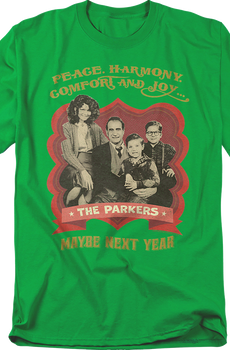The Parkers Family Photo Christmas Story T-Shirt