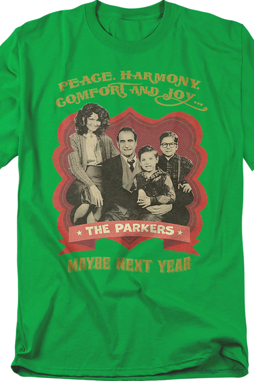 The Parkers Family Photo Christmas Story T-Shirtmain product image