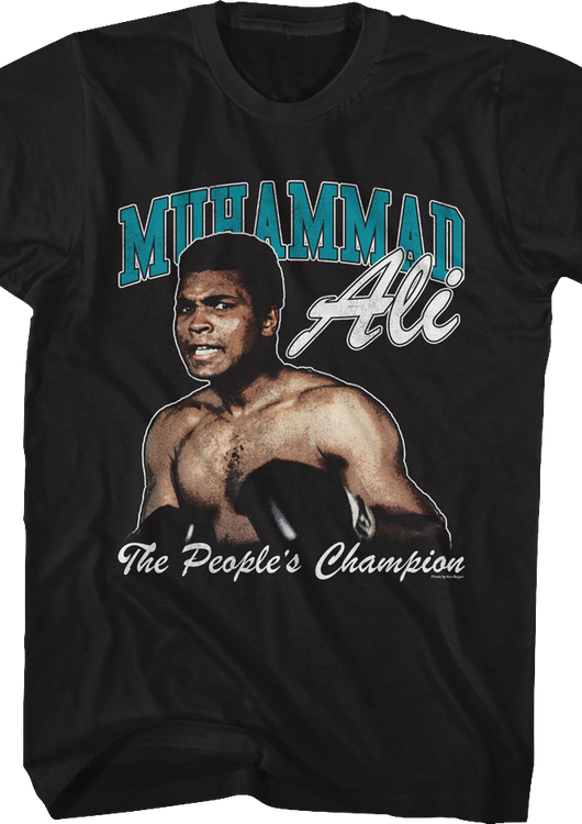 The People's Champion Muhammad Ali T-Shirt - main product image