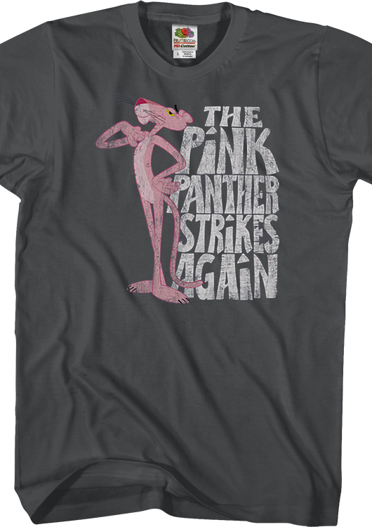 The Pink Panther Strikes Again T-Shirt - main product image