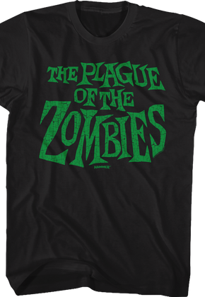 The Plague Of The Zombies Logo Hammer Films T-Shirt