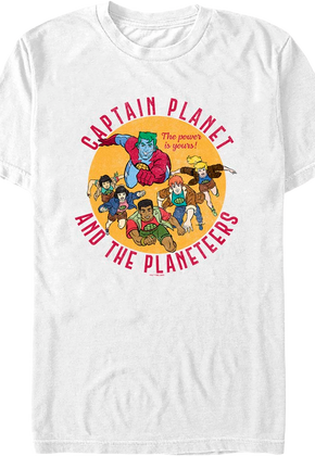 The Power Is Yours Captain Planet T-Shirt