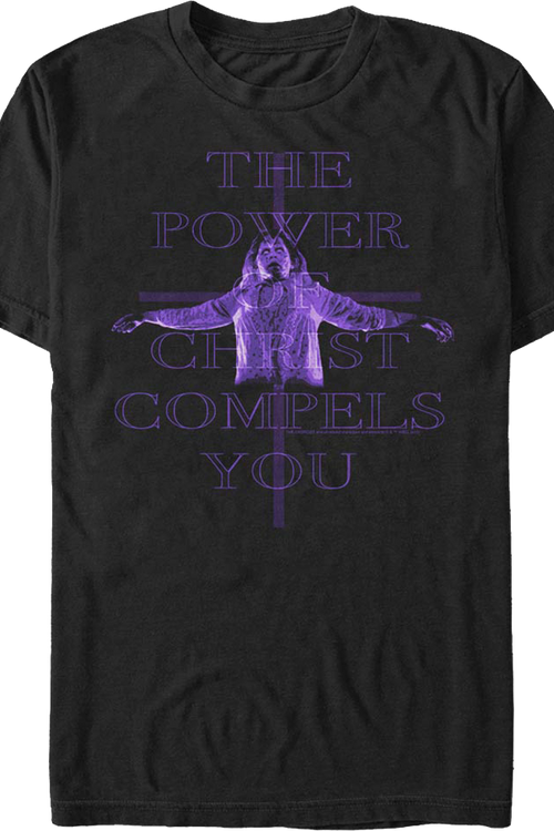 The Power Of Christ Compels You Exorcist T-Shirtmain product image