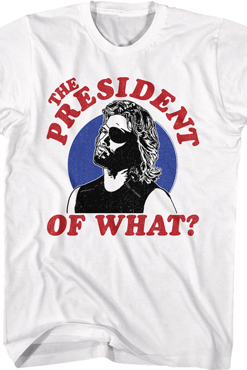 The President Of What Escape From New York T-Shirtmain product image