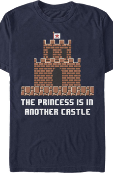 The Princess Is In Another Castle Super Mario Bros. T-Shirt