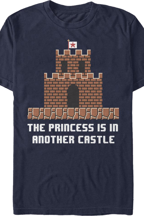 The Princess Is In Another Castle Super Mario Bros. T-Shirtmain product image