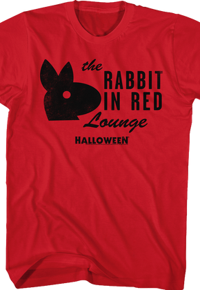 The Rabbit In Red Lounge Halloween T-Shirt