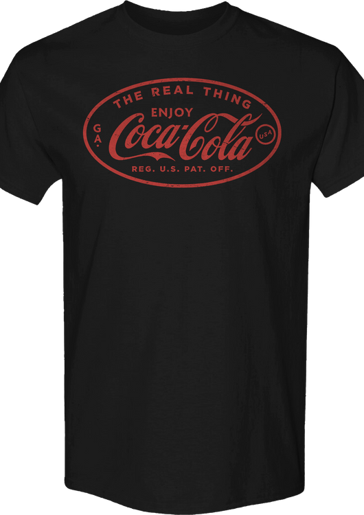 The Real Thing Seal Coca-Cola T-Shirt - main product image