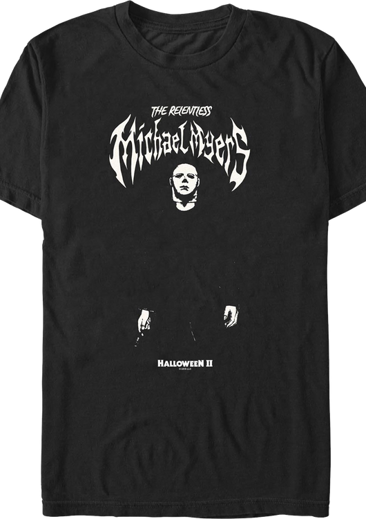 The Relentless Michael Myers Halloween II T-Shirt - main product image
