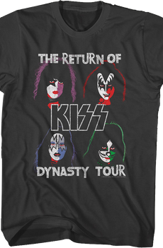 The Return Of Dynasty Tour KISS T-Shirt