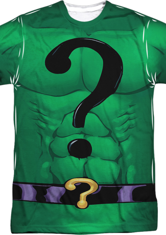 The Riddler Costume DC Comics T-Shirt - main product image