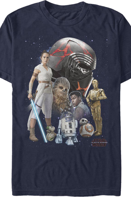 The Rise Of Skywalker Collage Star Wars T-Shirtmain product image