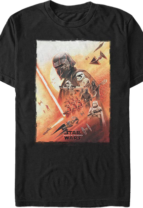 The Rise Of Skywalker Dark Side Poster Star Wars T-Shirt