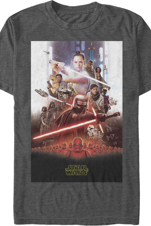 The Rise Of Skywalker Movie Poster Star Wars T-Shirtmain product image