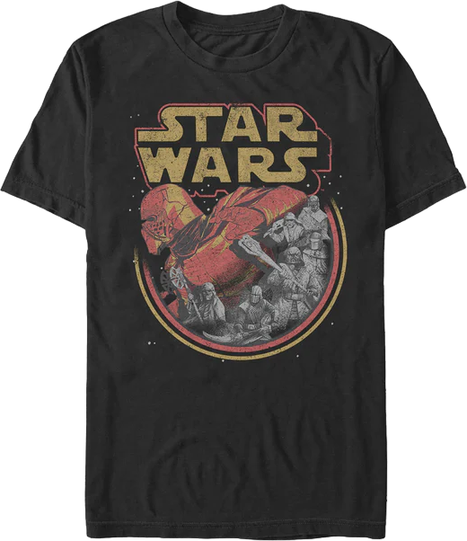 The Rise Of Skywalker Retro Knights Of Ren Star Wars T-Shirt - main product image