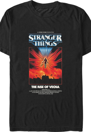 The Rise Of Vecna Poster Stranger Things T-Shirt