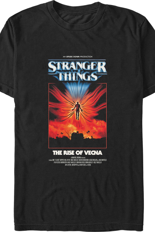 The Rise Of Vecna Poster Stranger Things T-Shirtmain product image