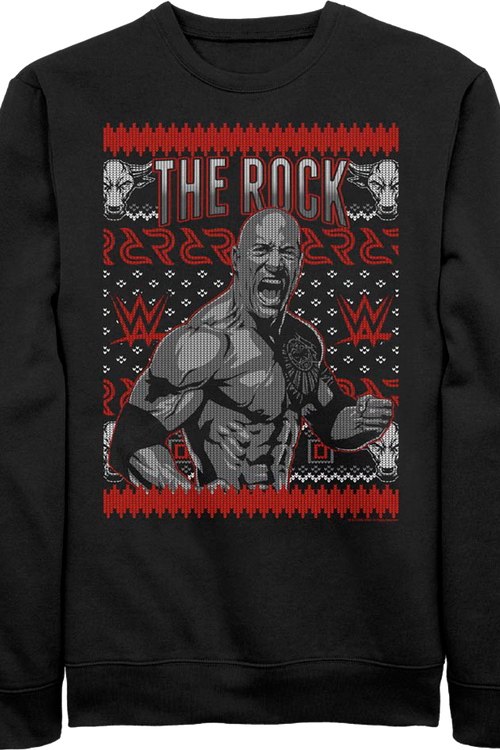 The rock christmas discount jumper