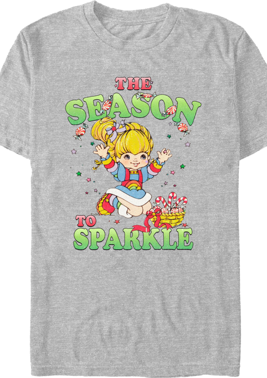 The Season To Sparkle Rainbow Brite T-Shirt - main product image