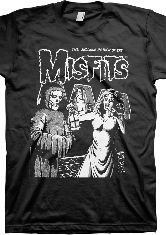 The Shocking Return Of The Misfits T-Shirt - main product image