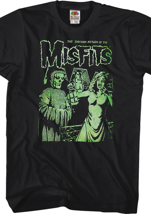 Trevco Shocking Return of the Misfits T-Shirt - main product image