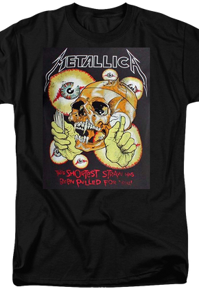 The Shortest Straw Metallica T-Shirt