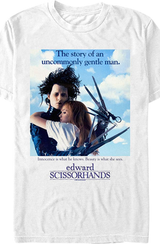 The Story Of An Uncommonly Gentle Man Edward Scissorhands T-Shirt