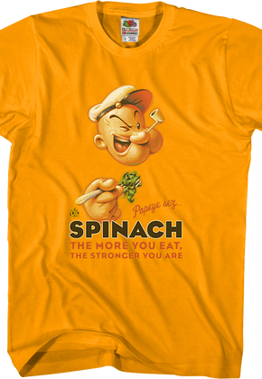 The Stronger You Are Popeye T-Shirt