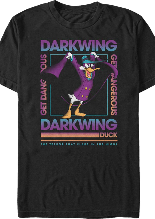 The Terror That Flaps In The Night Darkwing Duck T-Shirt - main product image