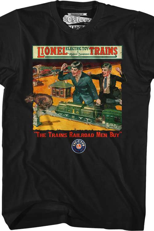 The Trains Railroad Men Buy Lionel Trains T-Shirtmain product image