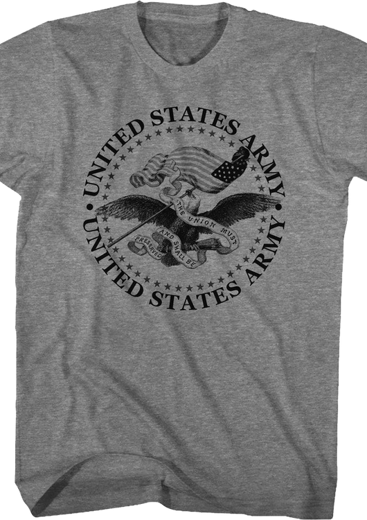 The Union Must And Shall Be Preserved U.S. Army T-Shirt - main product image