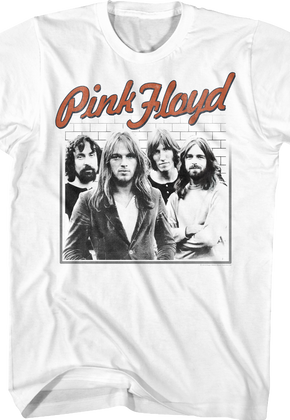 The Wall Band Photo Pink Floyd T-Shirt