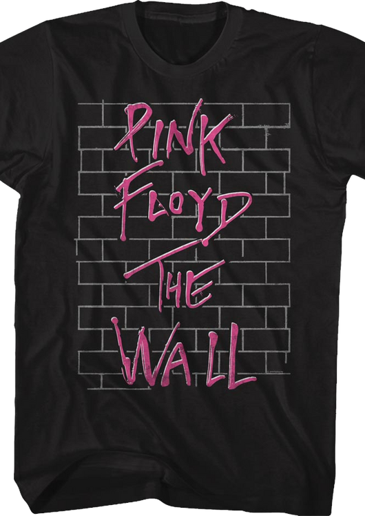 The Wall Bricks Pink Floyd T-Shirt - main product image