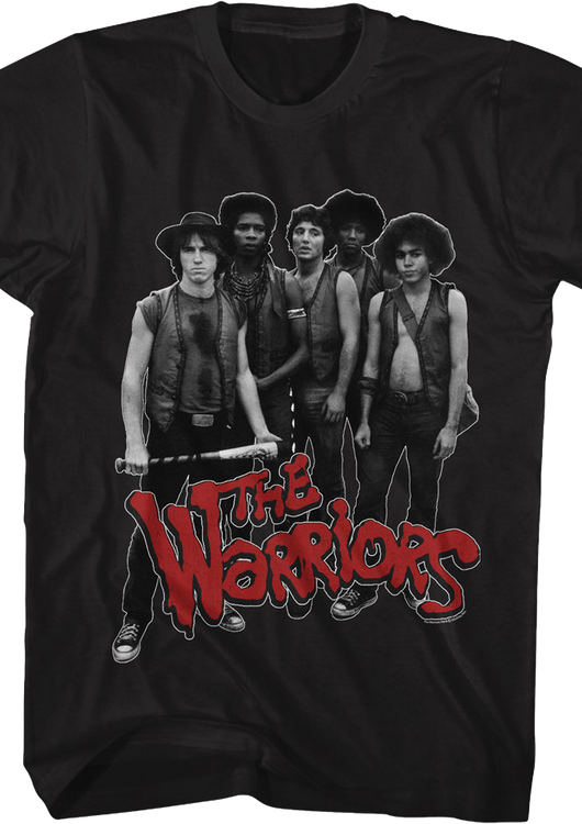 Classic Gang Photo The Warriors T-Shirt - main product image