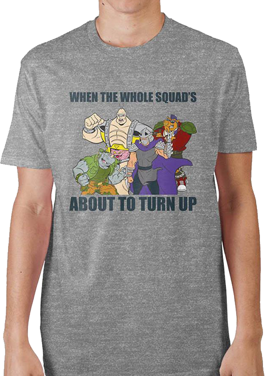 The Whole Squad Teenage Mutant Ninja Turtles T-Shirt - main product image
