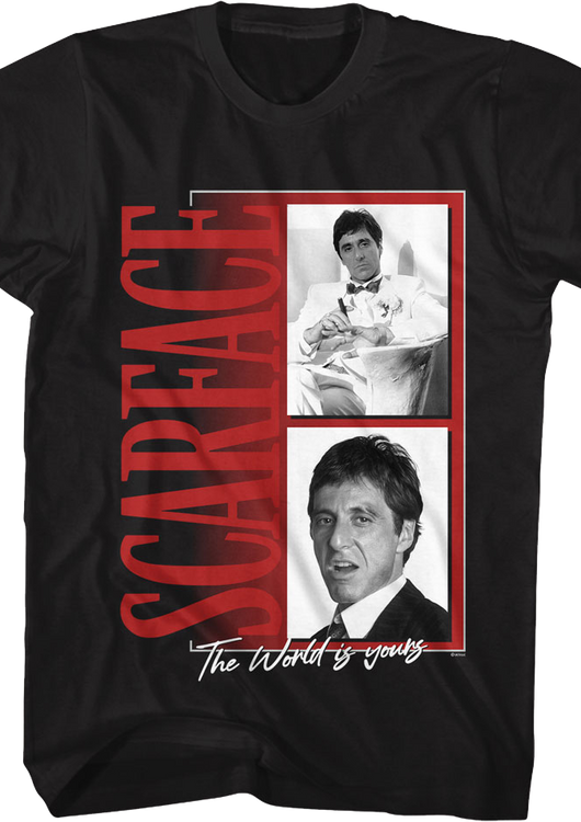 The World Is Yours Photos Scarface T-Shirt - main product image