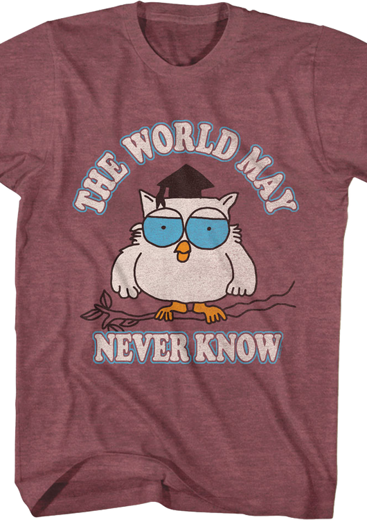 The World May Never Know Tootsie Pop T-Shirt - main product image
