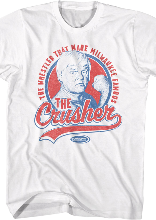 The Wrestler That Made Milwaukee Famous The Crusher T-Shirt - main product image
