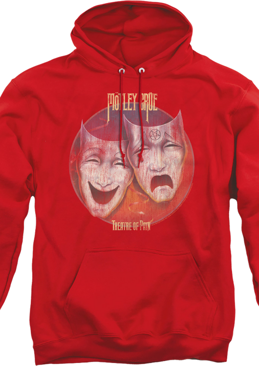 Theatre Of Pain Album Cover Motley Crue Hoodie - main product image