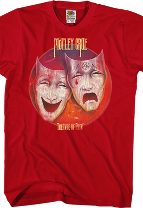 Theatre Of Pain Album Cover Motley Crue T-Shirt