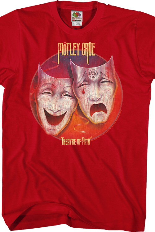 Theatre Of Pain Album Cover Motley Crue T-Shirtmain product image